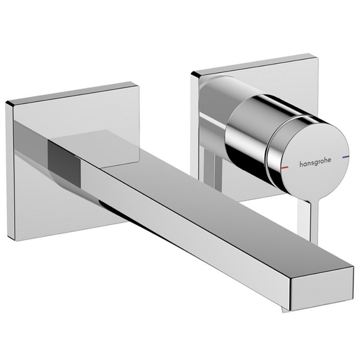 

HG Tecturis E Смеситель для раковины, однорычажный, настенный, с изливом 22,5, скрытого монтажа, хром