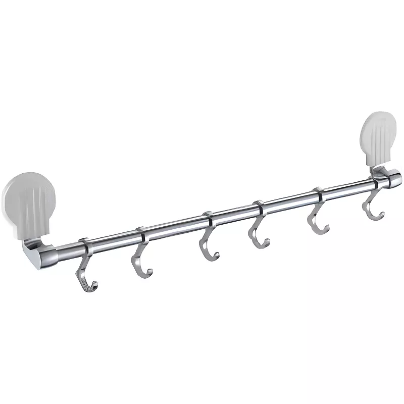 

Вешалка для полотенец Frap F33 6 крючков хром