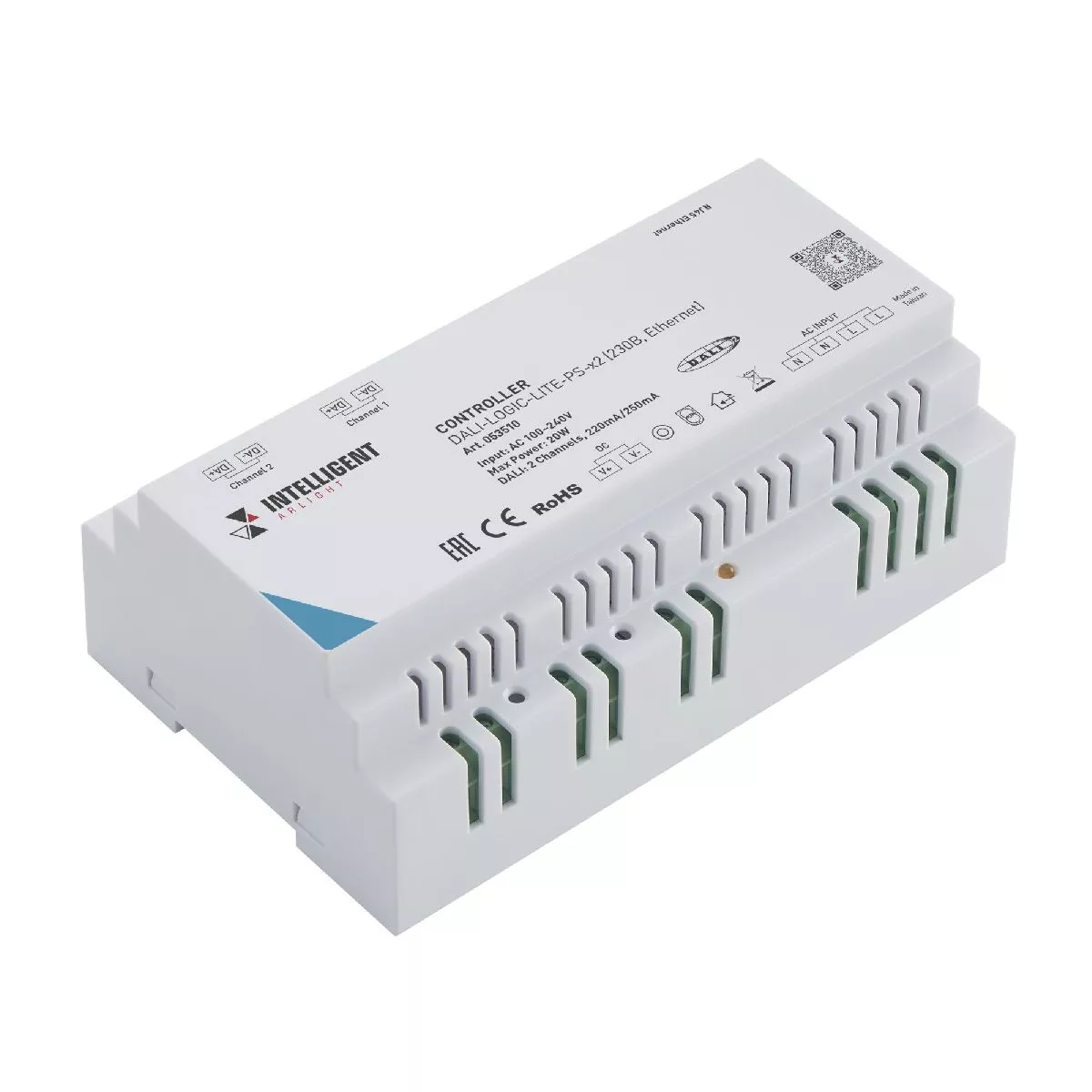

Контроллер Arlight DALI-LOGIC-LITE-PS-x2 (230B, Ethernet) 053510