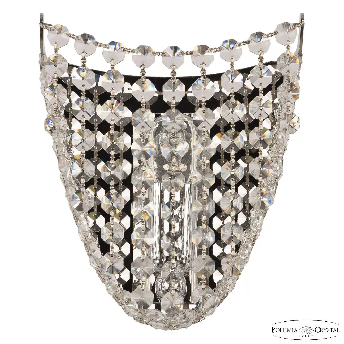 

Настенный светильник Bohemia Ivele Crystal 778B/16 Ni