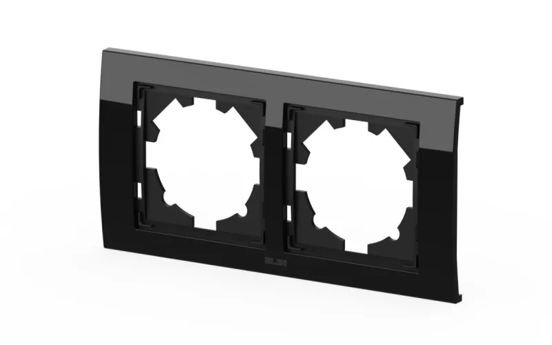 

Рамка двухместная ELBI Zena Platin 500-073300-226