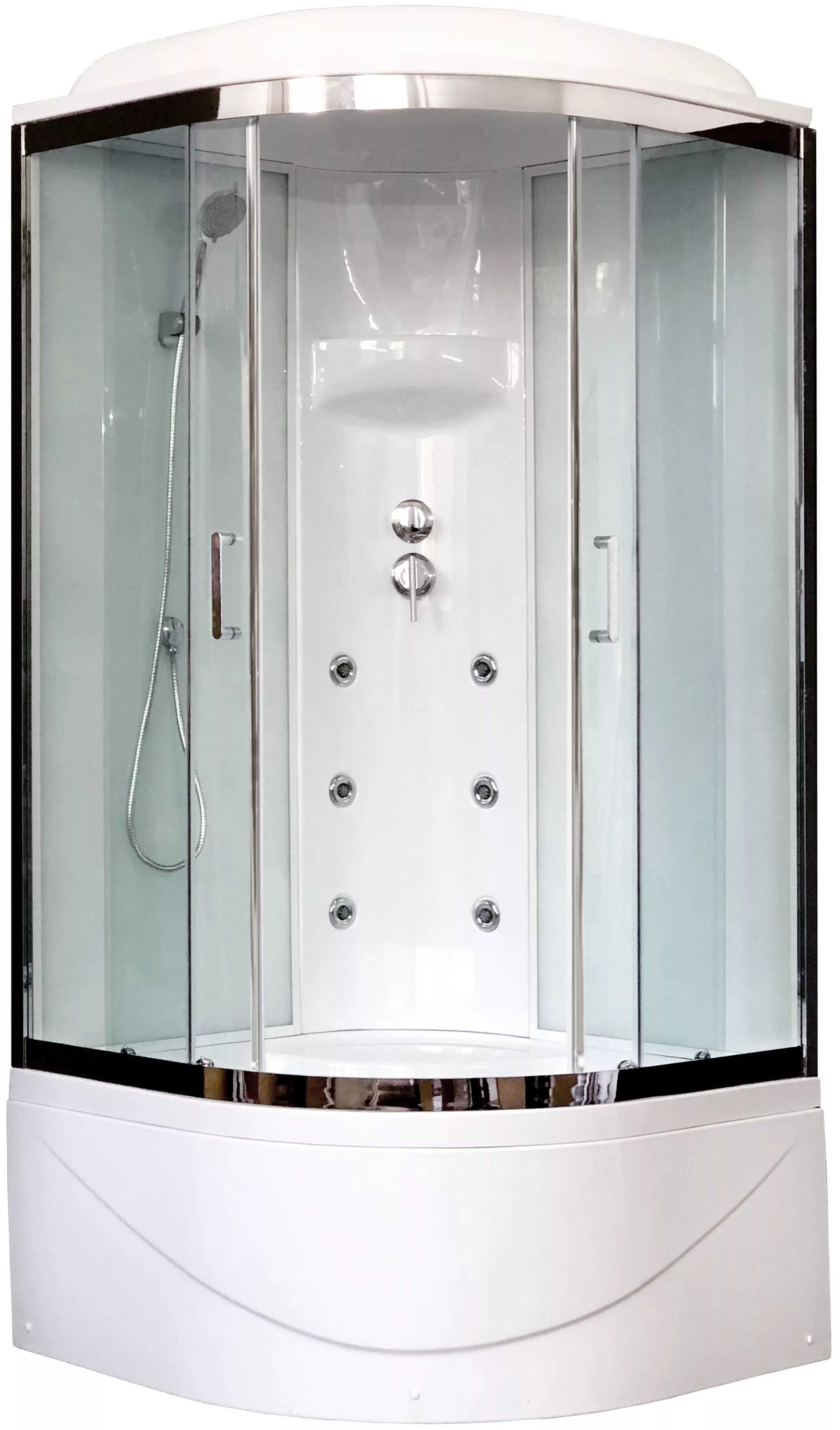 

Душевая кабина Royal Bath RB 90BK3-WT-CH