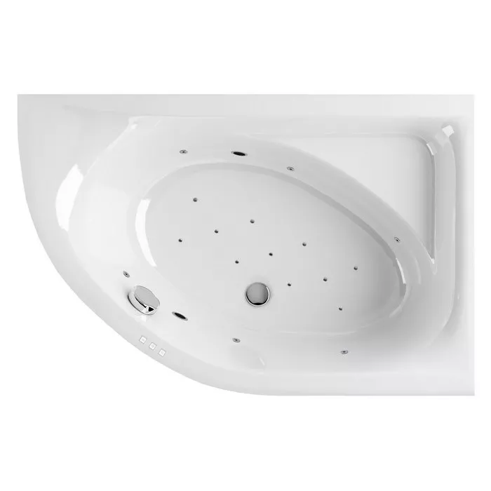 

Ванна акриловая Excellent Aquaria Relax 150x100 R с гидромассажем белый - хром