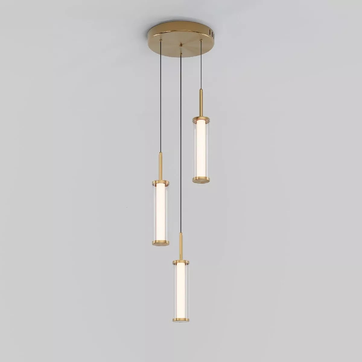 

Подвесной светильник Eurosvet Stark 50386/3 LED латунь a067954