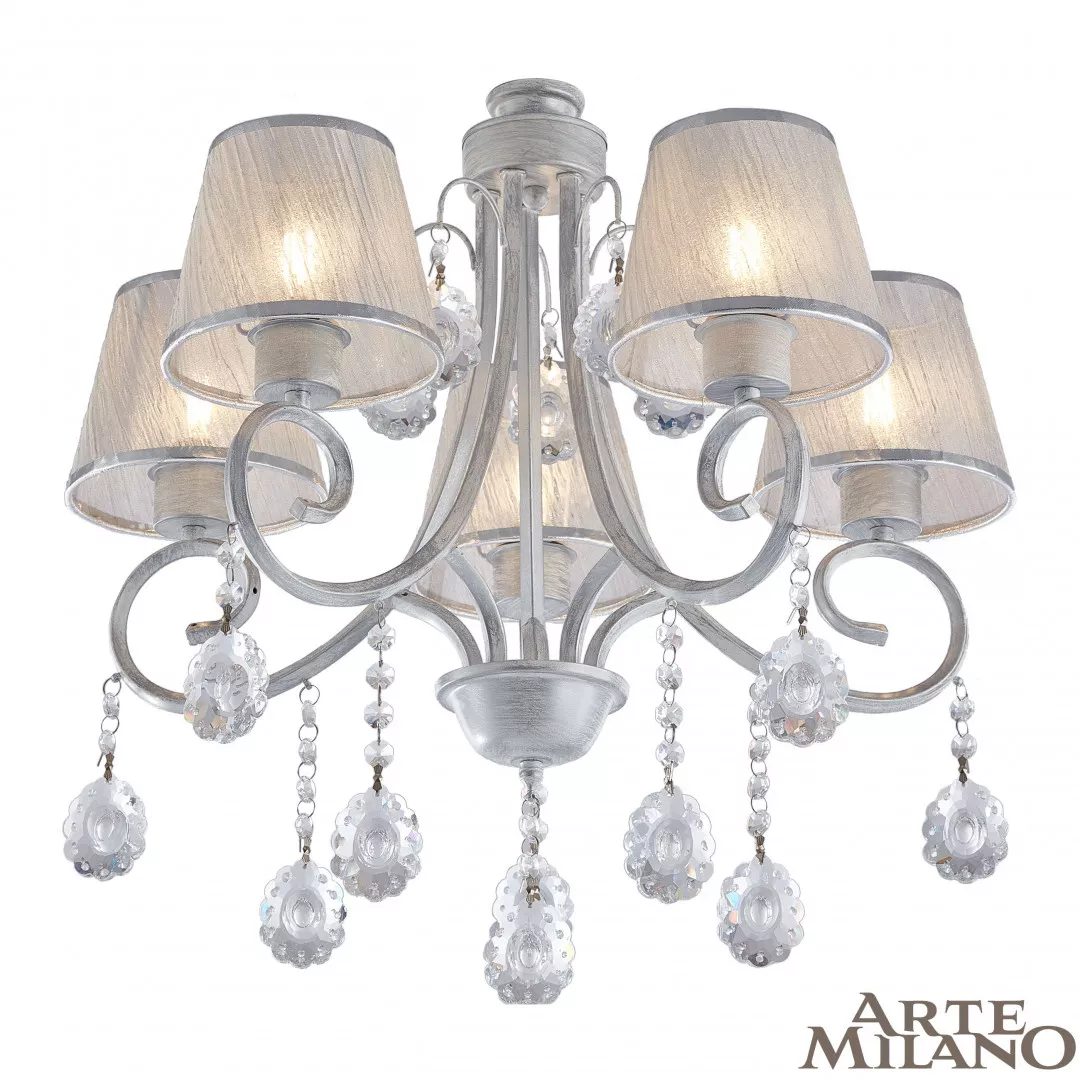 

Потолочная люстра Arte Milano Amalfi 337146/5 WT+SL