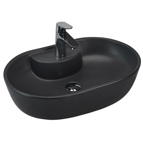 

Накладная раковина beWash Bogen 60 88611180 черная матовая