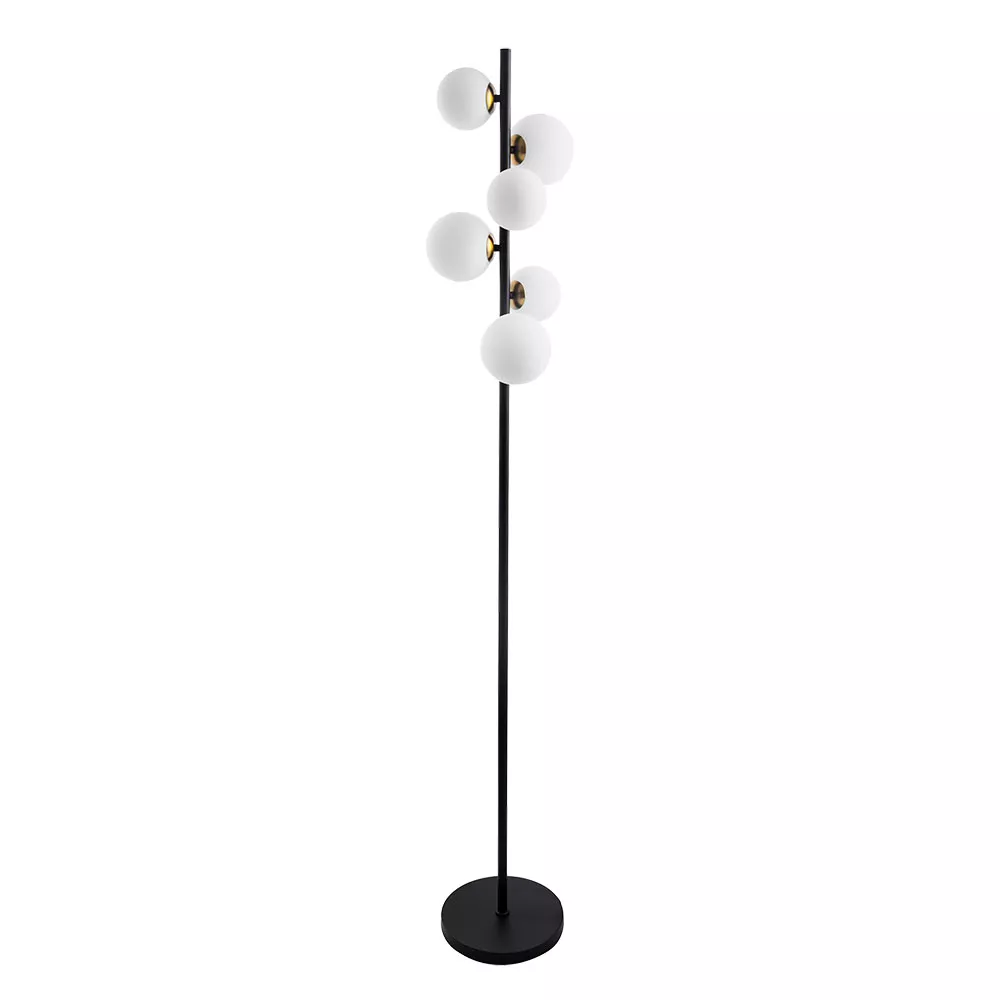 

Торшер Arte Lamp Gemini A2243PN-6BK