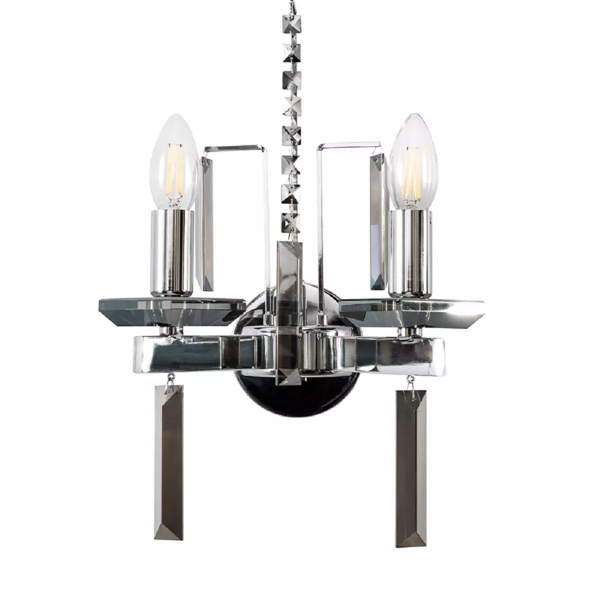 

Бра Crystal Lux Marron AP2 Chrome