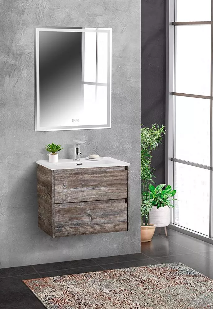 

Комплект мебели BelBagno Kraft 39 60 темное дерево