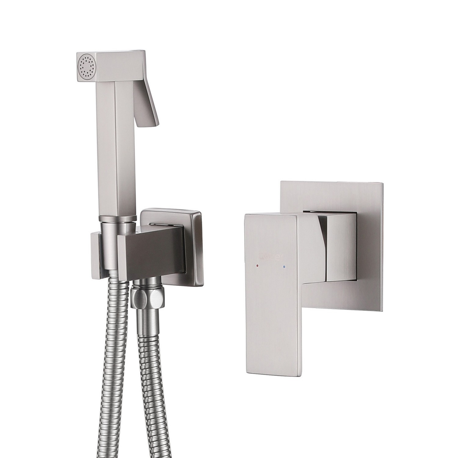 Гигиенический душ Abber Daheim AF8225SP со смесителем С ВНУТРЕННЕЙ ЧАСТЬЮ сатин 19900₽