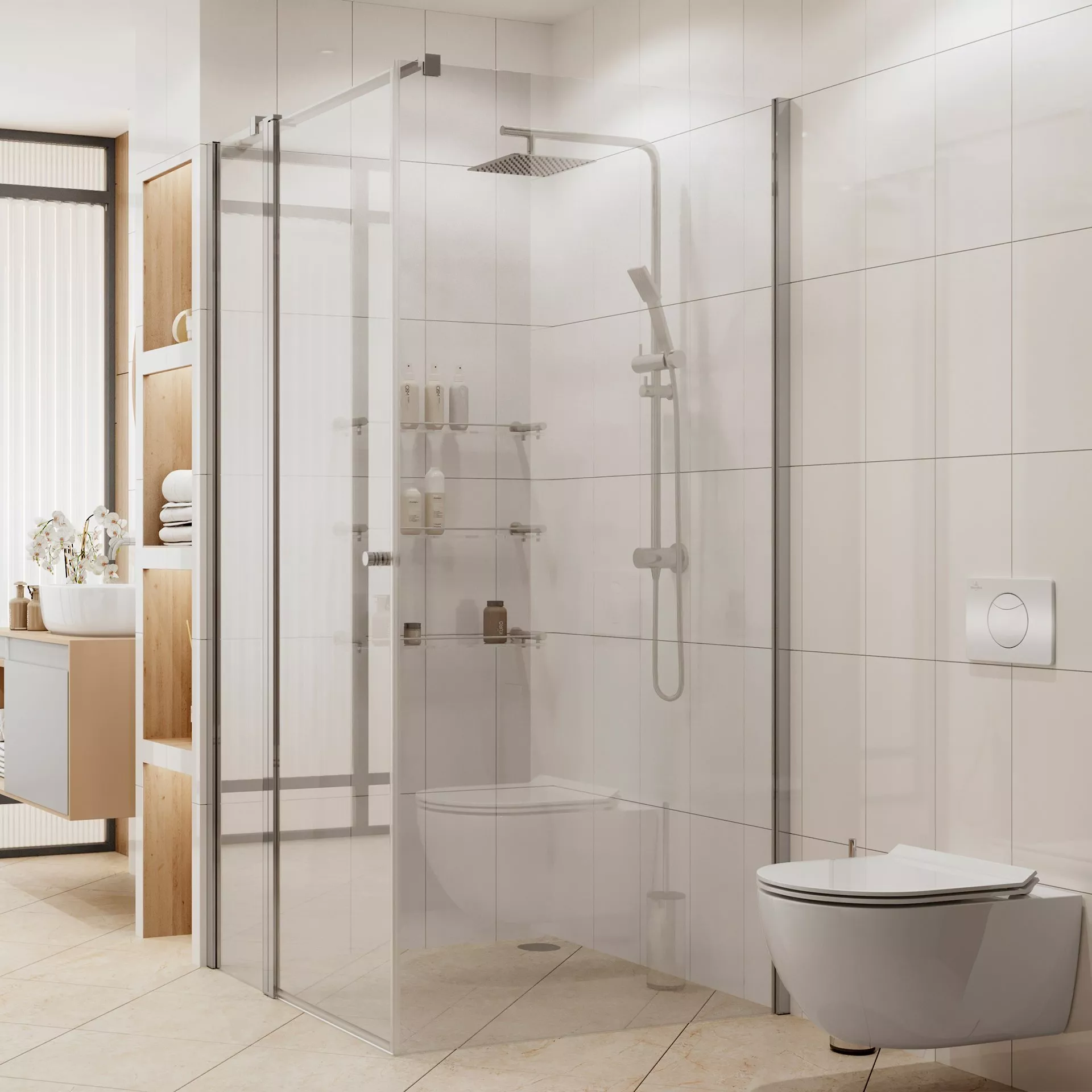 

Душевой уголок Ambassador Nord 13011106 100х100 см