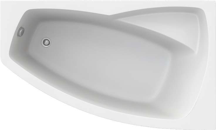 Акриловая ванна STWORKI Монтре 160x95 R, с каркасом