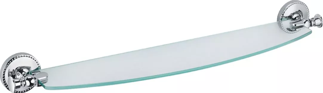 

Полка стеклянная подвесная Fixsen Adele 62 хром глянцевый