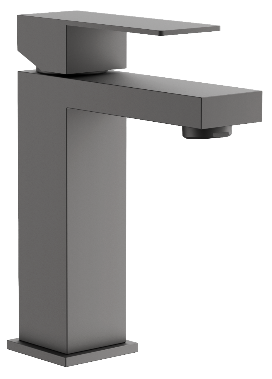 

Смеситель для раковины BELZ B10817-3 оружейная сталь