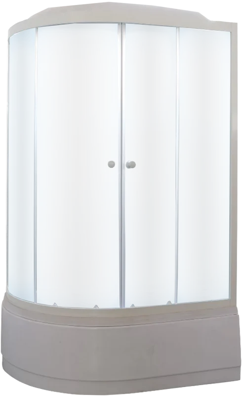 

Душевая кабина Parly Tomorrow 80x120 R EF1221R профиль белый, стекло матовое