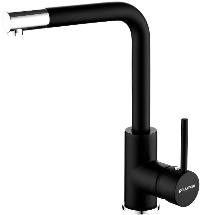 

Смеситель для кухни Paulmark Honner Ho212018-401TB черный, антрацит