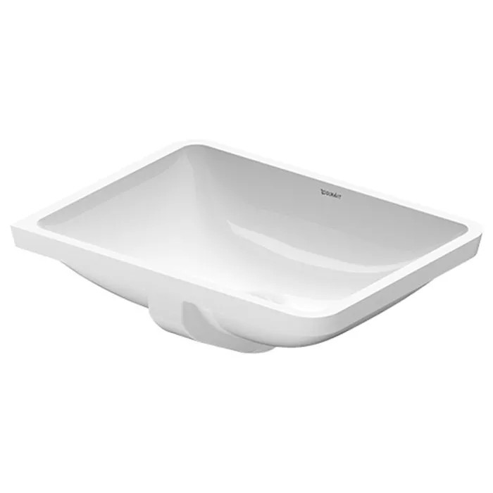 

Duravit Starck 3 Раковина для встраивания снизу, с перел.,без площадки под смес,включая крепл.для встраив. в дерев. столеш., 490x365мм, Цвет белый