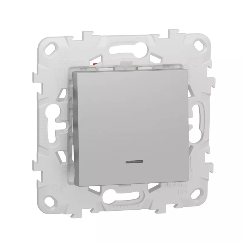 

Переключатель одноклавишный перекрестный с подсветкой Schneider Electric Unica New NU520530N