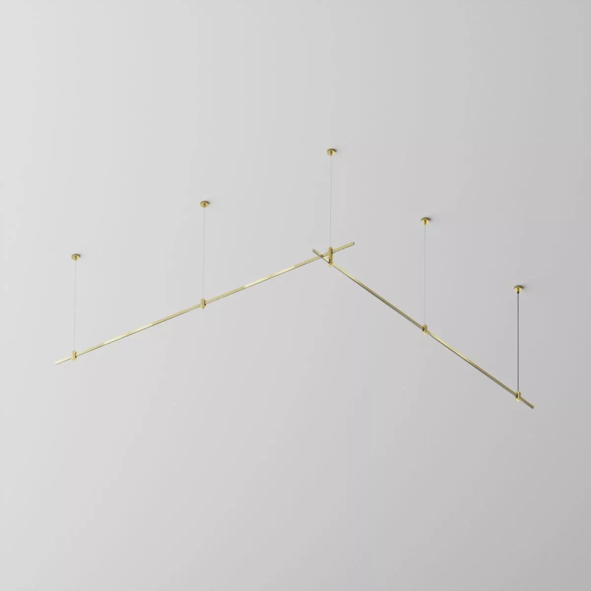 

Основание двухуровневое на тросовых подвесах Hang для трековых светильников Maytoni Technical Flarity TFC-Flar-H06-BS