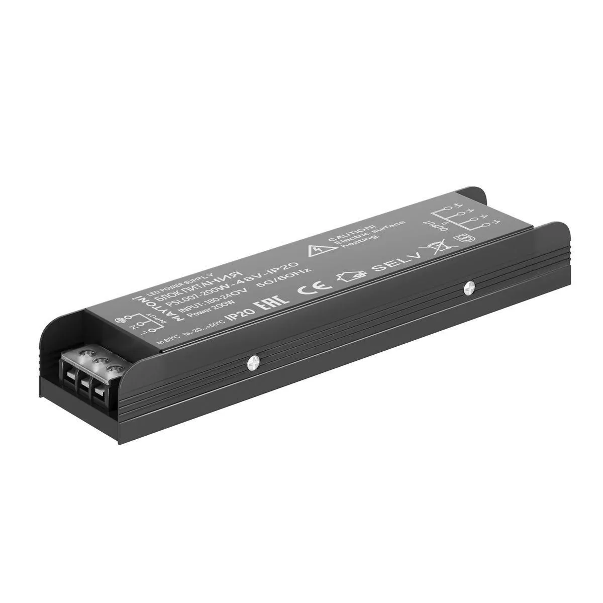 

Блок питания Maytoni Magnetic track system 48V 200W IP20 4,16A PSL007-200W-48V-IP20