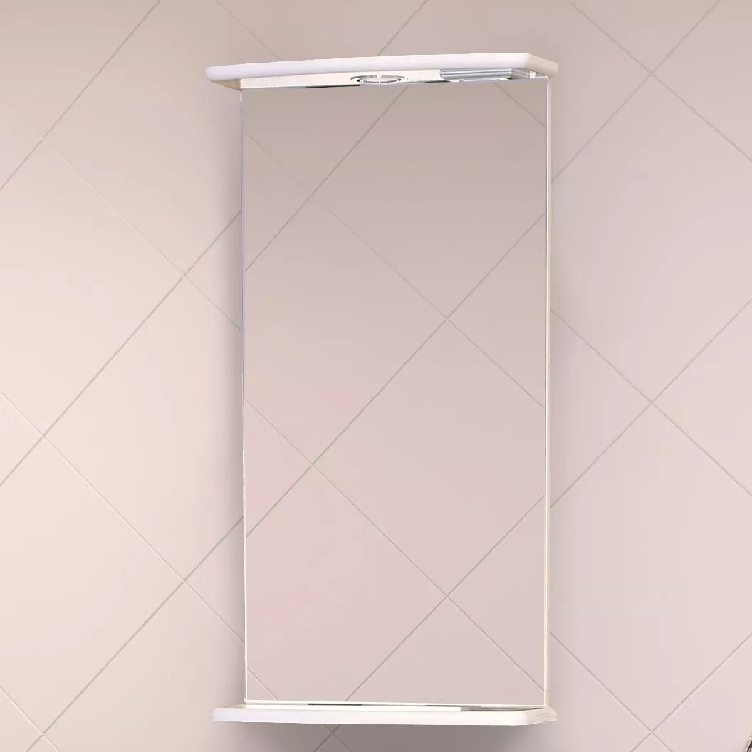 Зеркало Misty Магнолия 40, размер 40, цвет белый Э-Маг02040-01Св - фото 1