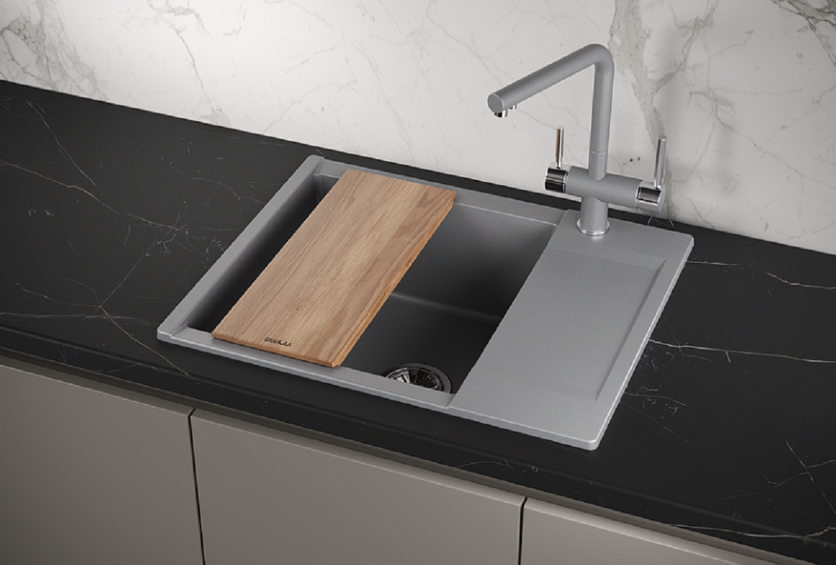 Мойка для кухни GRANULA Estetica 6202 (6202, АЛЮМИНИУМ) алюминиум