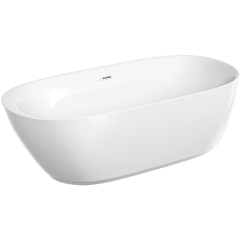 Акриловая ванна Ceramica Nova Single 180х84 белая