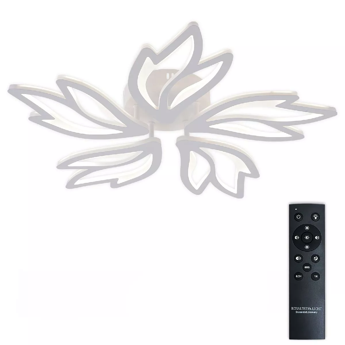 

Потолочная люстра Natali Kovaltseva Rif LED LAMPS 81118/4C
