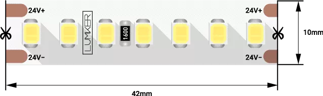 

Светодиодная лента DesignLed DSG2168-24-W-33 004201