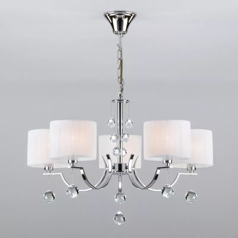 

Подвесная люстра Eurosvet Napoli 60095/5 хром