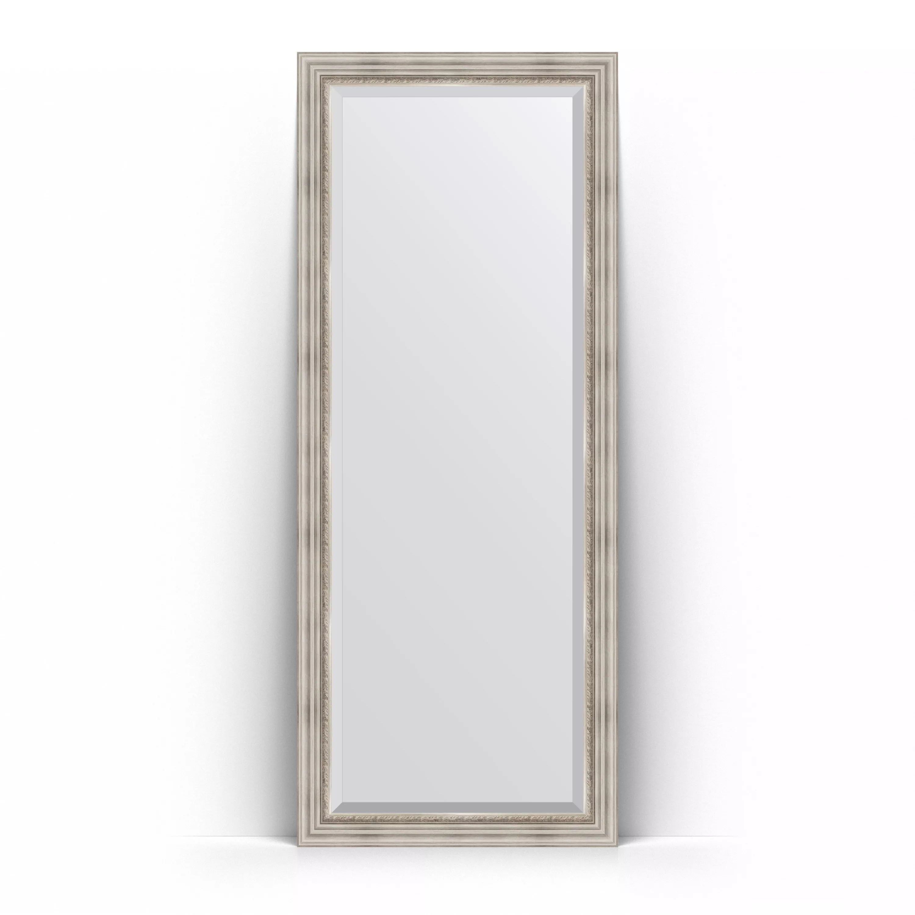 

Зеркало Evoform Exclusive Floor BY 6118 82х201 римское серебро, с фацетом, в багетной раме