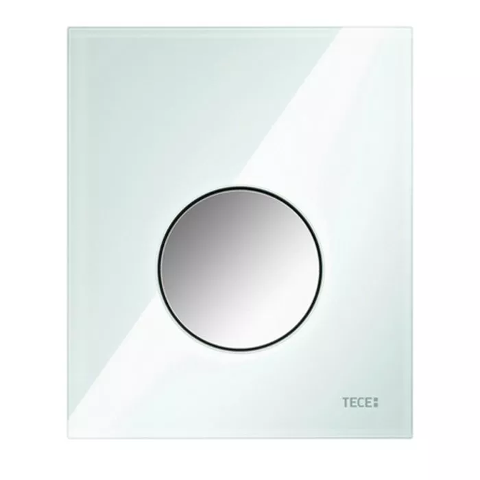 

TECE loop Urinal Панель стекло, цвет зеленый , клавиша хром мат.