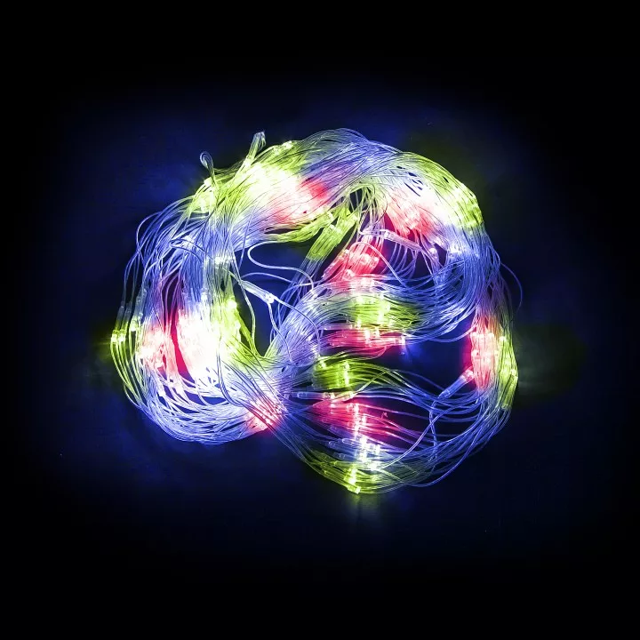 

Светодиодная гирлянда Feron Сеть 230V разноцветная с мерцанием CL70 32354