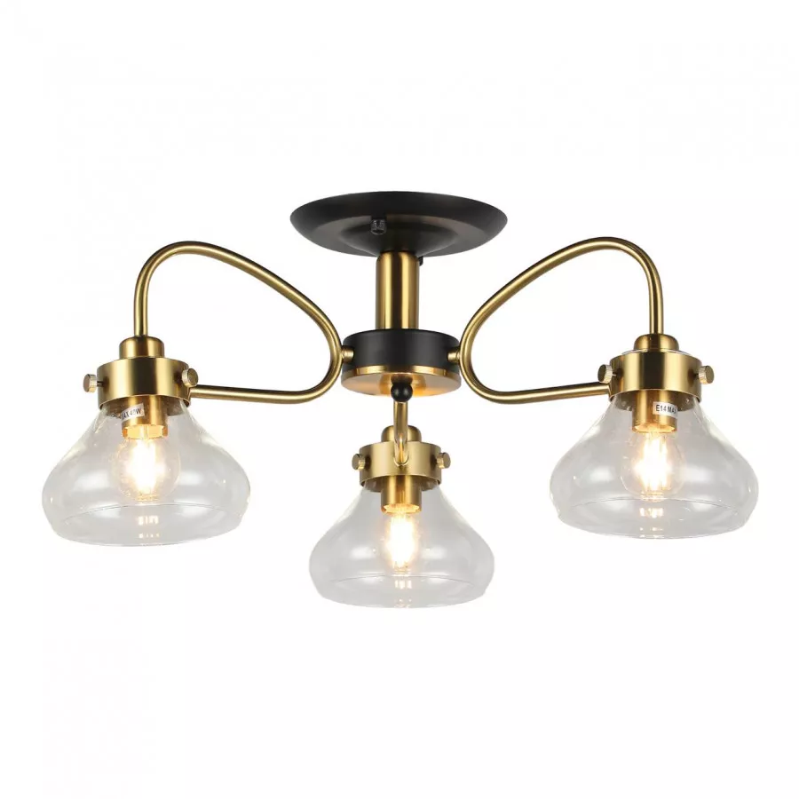 

Потолочная люстра IMEX MD.73963-3-S-BK+BR