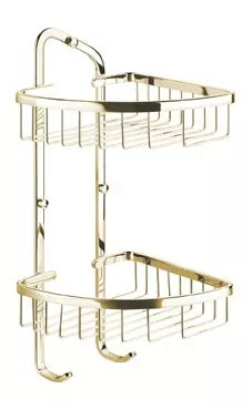 

Полка угловая Art&max 18 AM-F-8962-Br бронзовая