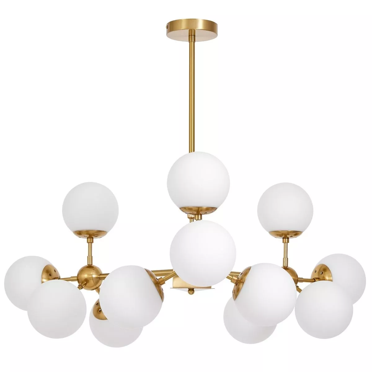 

Люстра на штанге Lumina Deco Zodiak LDP 160-12 MD+WT