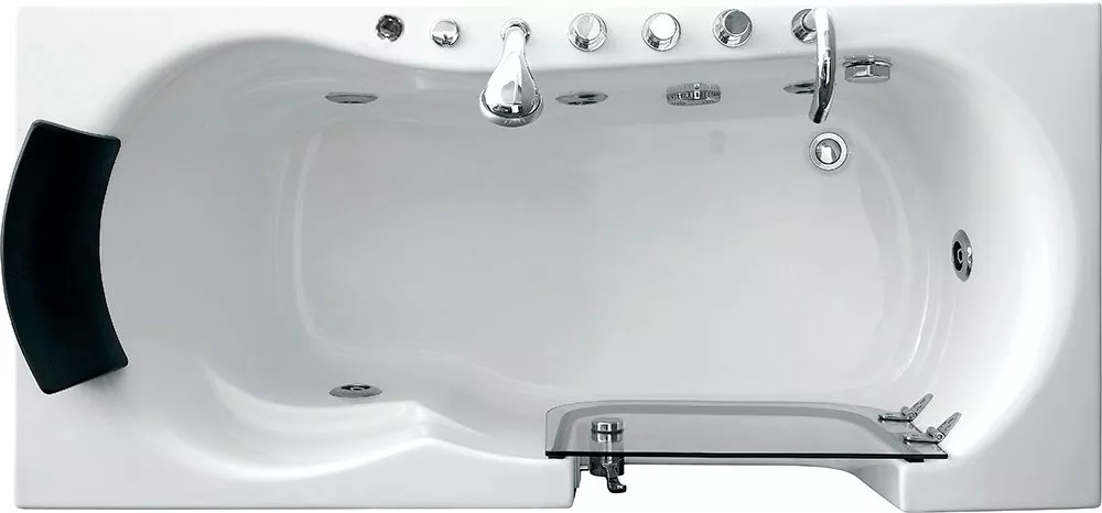 

Гидромассажная ванна Gemy 170x80 см (G9246 B R)