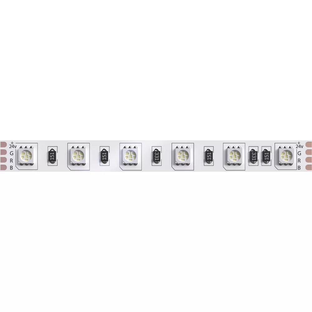 Светодиодная лента Arte Lamp Tape 24В 14,4Вт/м RGB 5м IP20 A2406010-01-RGB