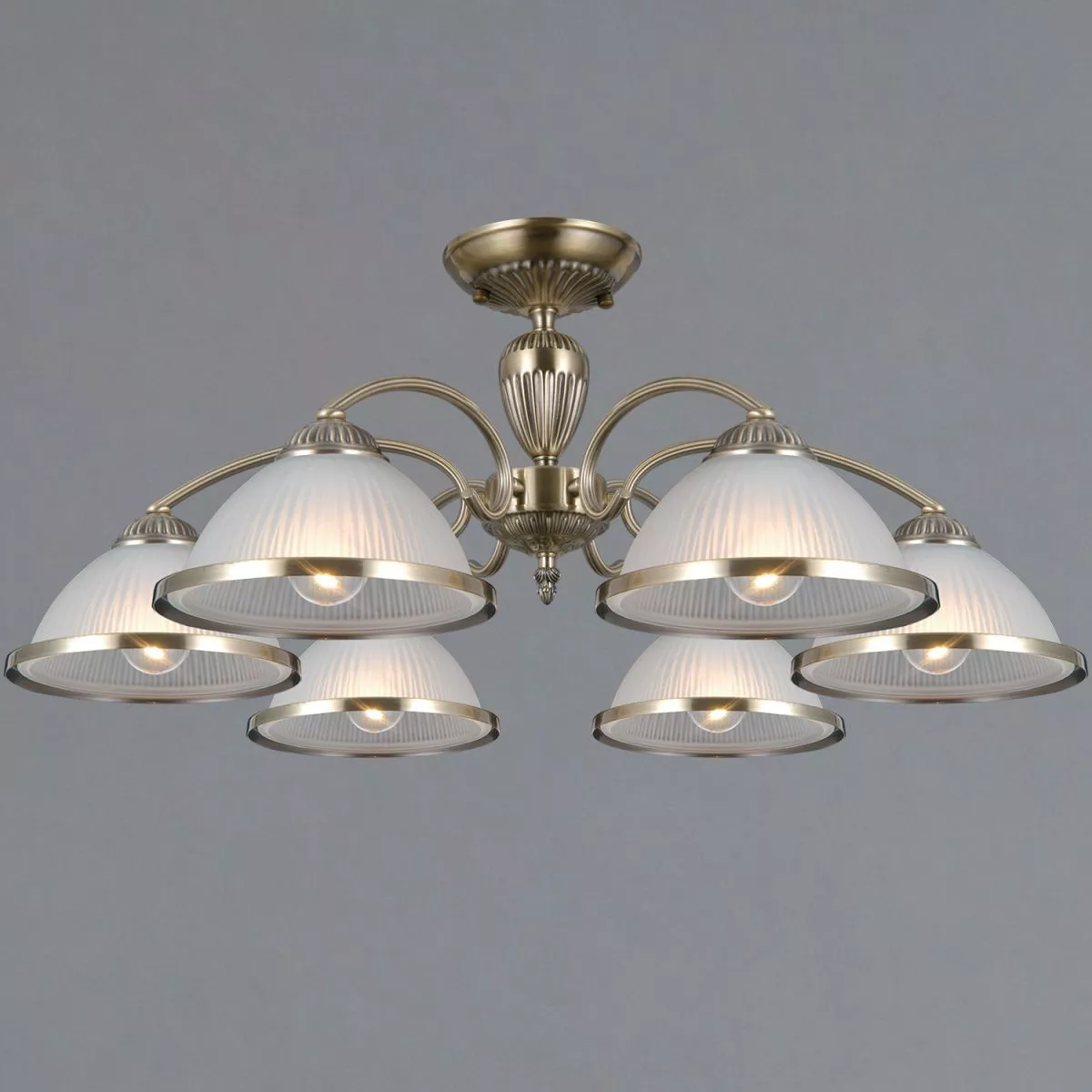 

Люстра на штанге Illumico IL0596-6CSQ-25 AB AREZZO