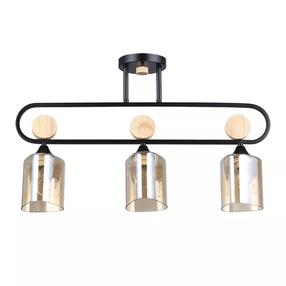 

Потолочная люстра Arte Lamp Glamore A5076PL-3BK