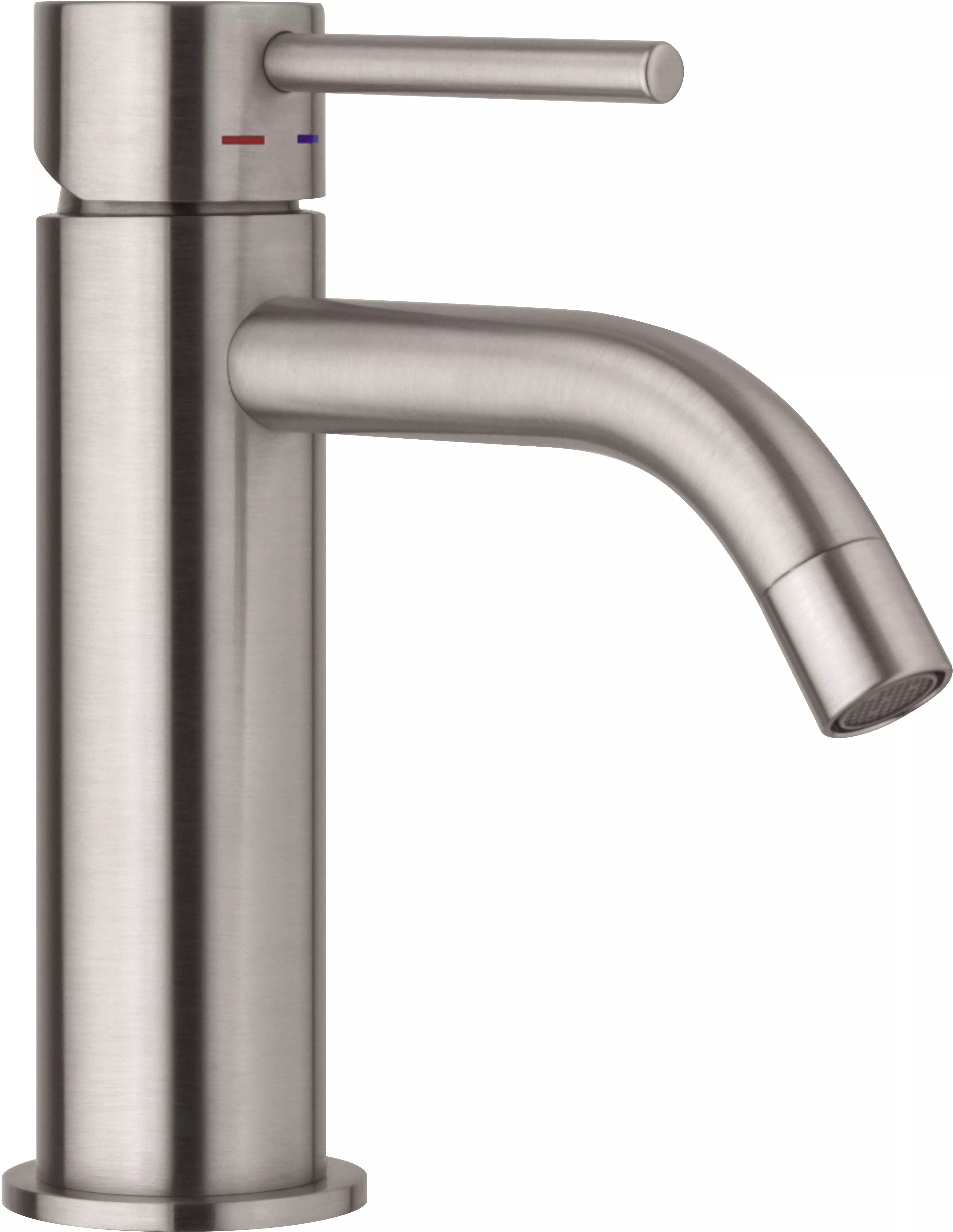 

Смеситель для раковины Paffoni Light LIG071ST сталь матовая