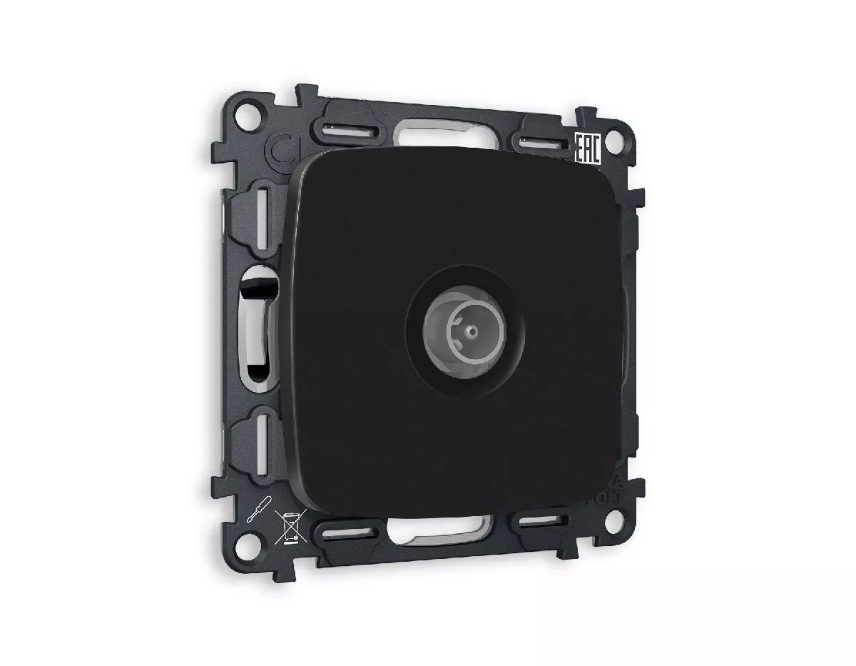 

Комплект механизма TV розетки проходной 5-1000 MHz 4dB Ambrella Volt Omega MO813030