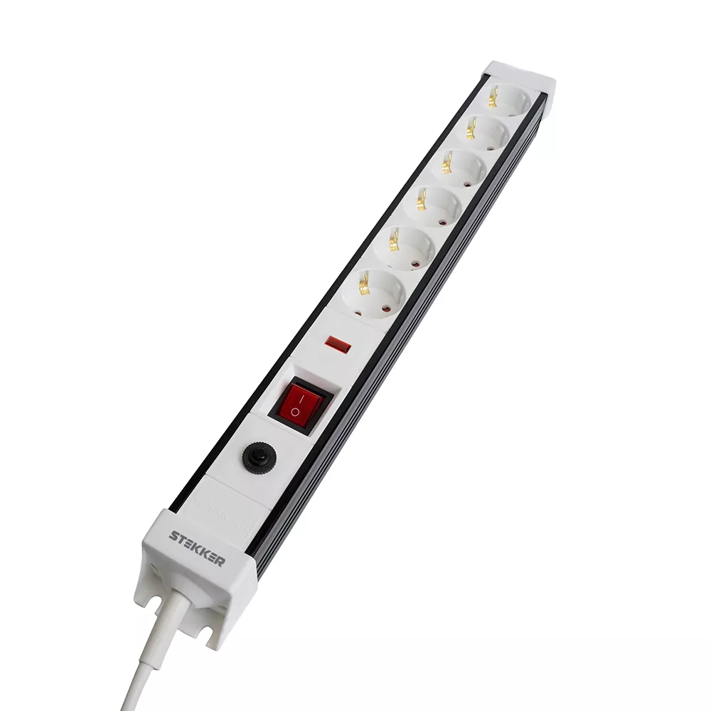 

Сетевой фильтр 6-местный с/з Stekker Techno HM22-61-02 50150