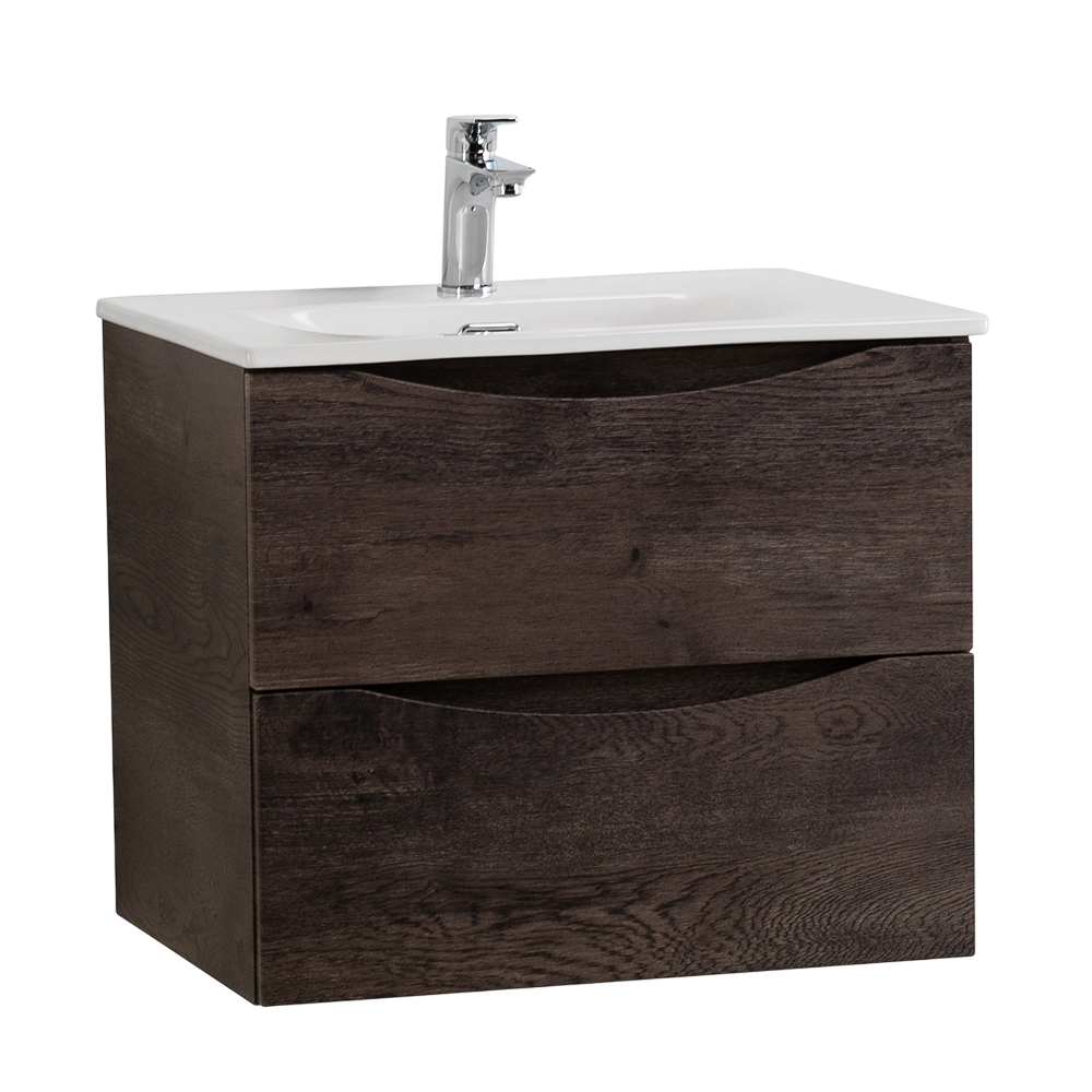 

Тумба под раковину без столешницы BelBagno Marino-cer-mini 60 подвесная, rovere nature grigio