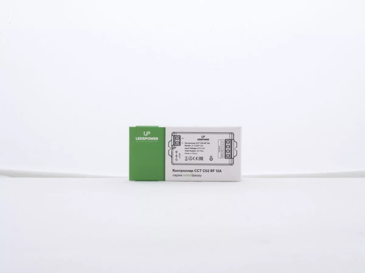 Контроллер LEDS POWER CCT C02 RF 12А 006406