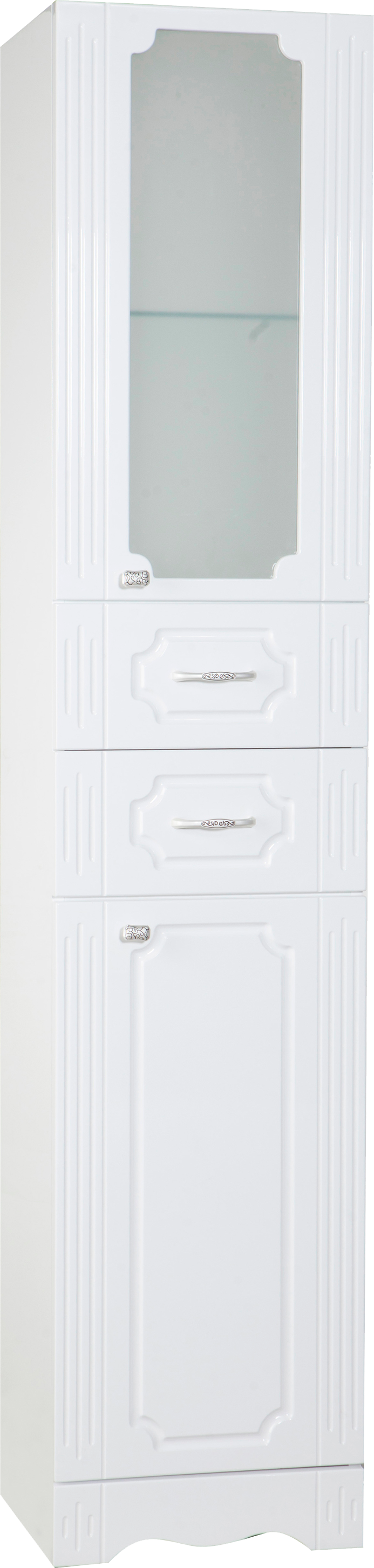 

Шкаф-пенал для ванной Bellezza Кантри 40 L/R, универсальный, со стеклом