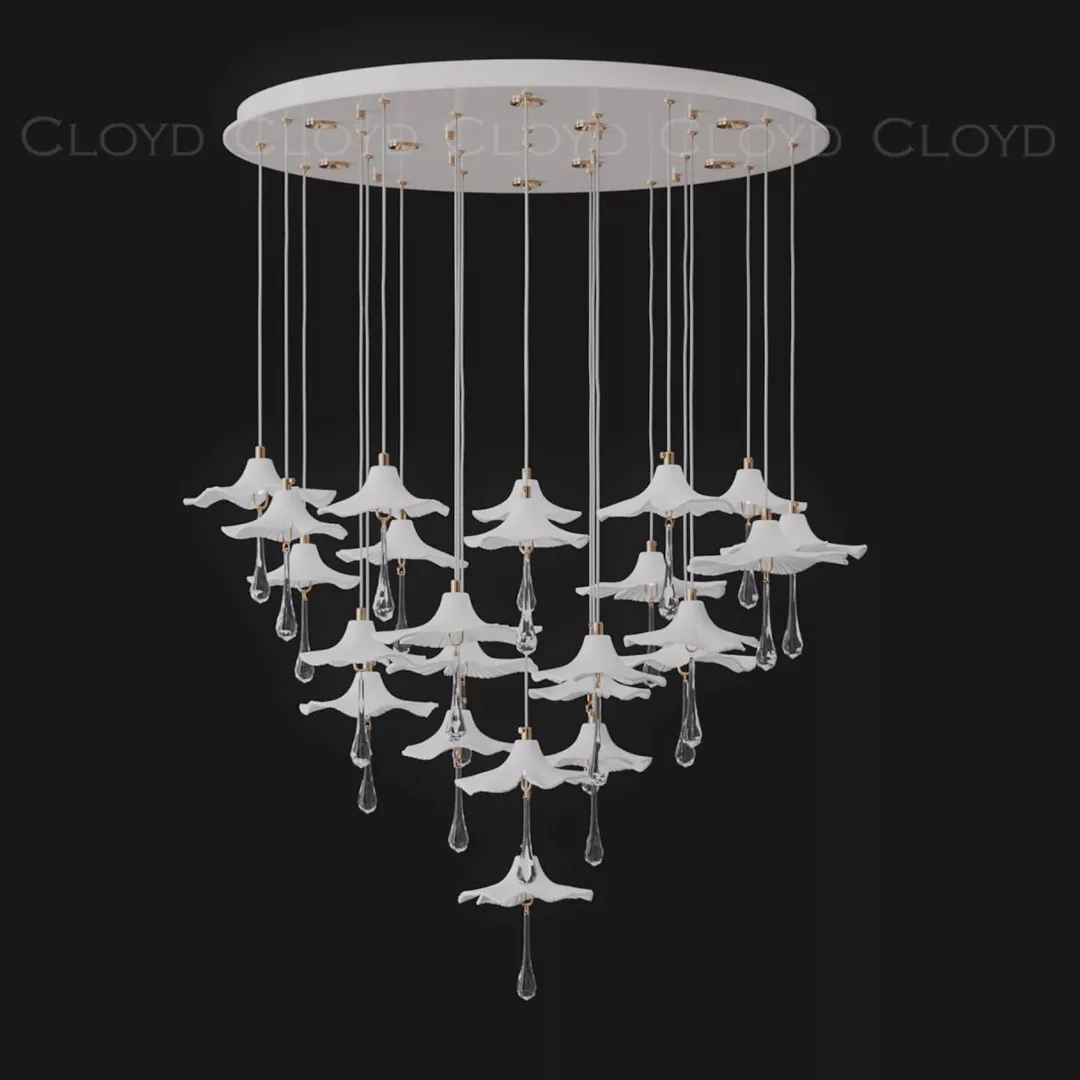 

Каскадная люстра Cloyd Shangrila 11491