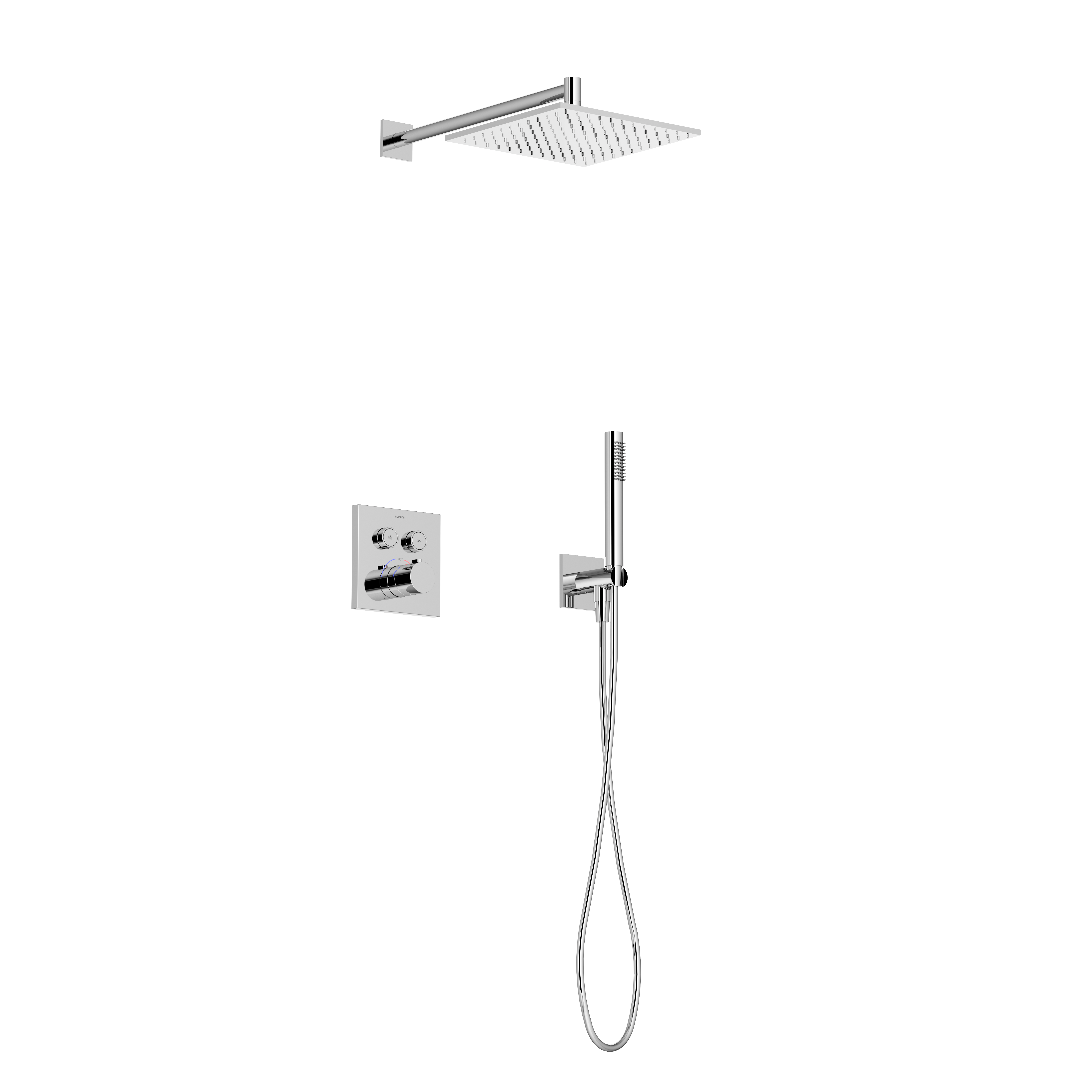 

Душевой комплект Sancos Linn SC9022CH С ВНУТРЕННЕЙ ЧАСТЬЮ, хром