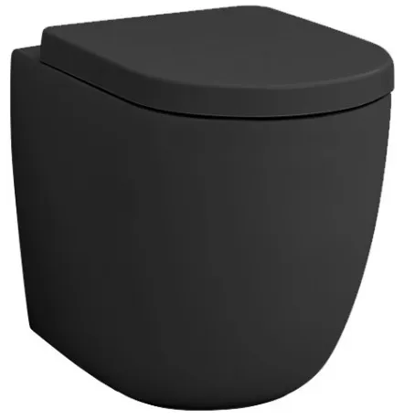 Чаша для напольного унитаза Artceram File 2.0 черный матовый, без сиденья (FLV005 17;30)