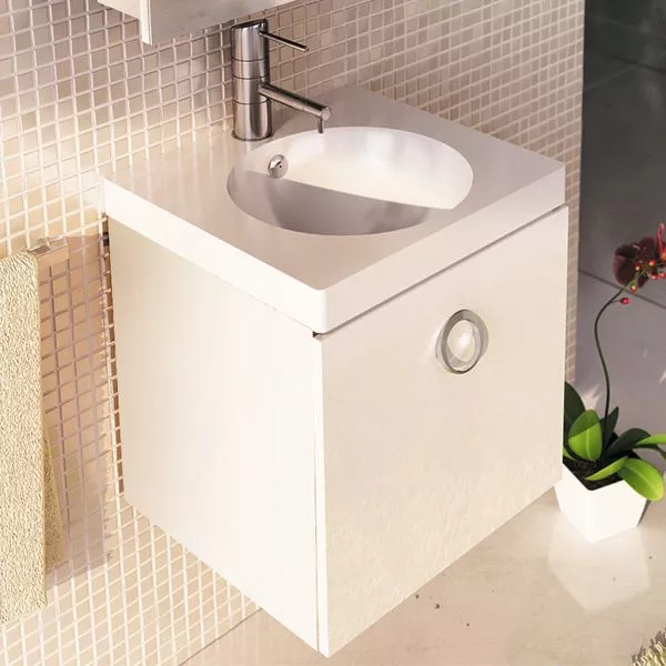

Тумба с раковиной Comforty Магнолия 50, Белый
